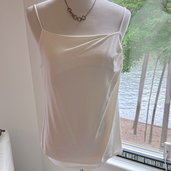 Banana Republic Tops - Banana Republic Ivory Camisole w/adjustable straps, Medium, EUC
